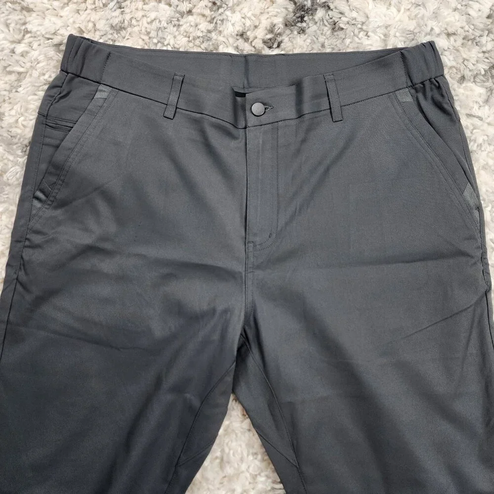 Jack Archer Jetsetter Chinos Tech Performance Pants 35x30 Trousers Charcoal Gray